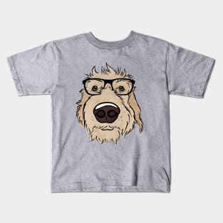 Smart Doodle Dog Woof Woof Kids T-Shirt